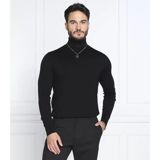 Karl Lagerfeld Wełniany golf | Regular Fit ze sklepu Gomez Fashion Store w kategorii Swetry męskie - zdjęcie 184342245