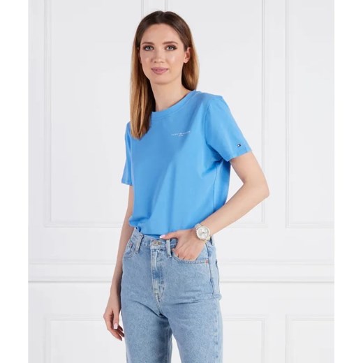 Tommy Hilfiger T-shirt 1985 REG | Regular Fit ze sklepu Gomez Fashion Store w kategorii Bluzki damskie - zdjęcie 184342318