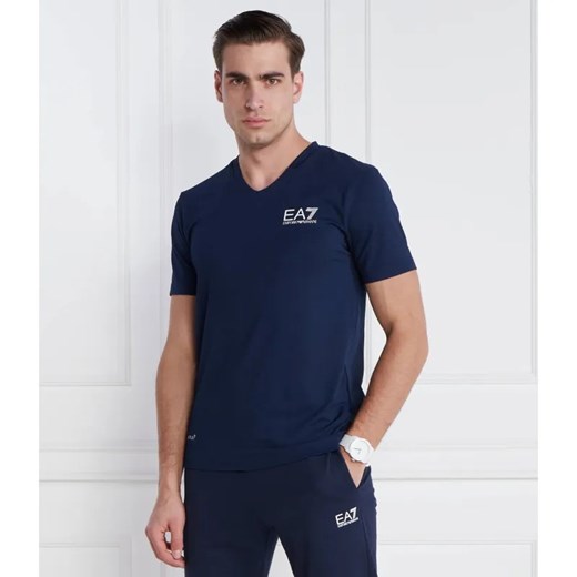 EA7 T-shirt | Regular Fit ze sklepu Gomez Fashion Store w kategorii T-shirty męskie - zdjęcie 184342329