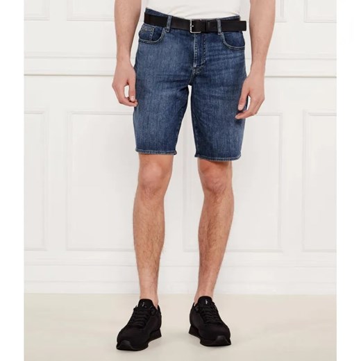 Armani Exchange Jeansowe szorty J65 | Slim Fit ze sklepu Gomez Fashion Store w kategorii Spodenki męskie - zdjęcie 184342335