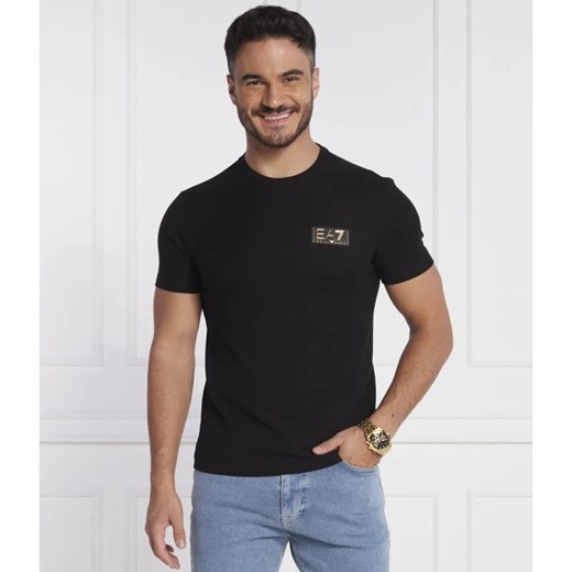 EA7 T-shirt | Regular Fit ze sklepu Gomez Fashion Store w kategorii T-shirty męskie - zdjęcie 184342395