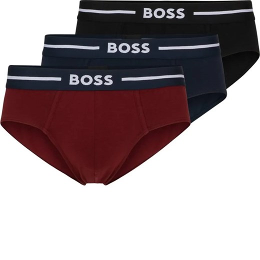 BOSS BLACK Slipy 3-pack HipBr 3P Bold ze sklepu Gomez Fashion Store w kategorii Majtki męskie - zdjęcie 184342398