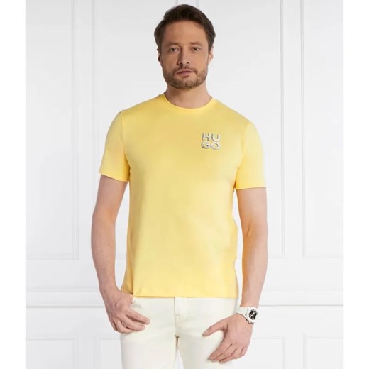 HUGO T-shirt Detzington241 | Regular Fit ze sklepu Gomez Fashion Store w kategorii T-shirty męskie - zdjęcie 184342418