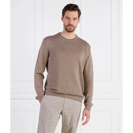 Joop! Sweter Mendor | Regular Fit | z dodatkiem lnu ze sklepu Gomez Fashion Store w kategorii Swetry męskie - zdjęcie 184342429