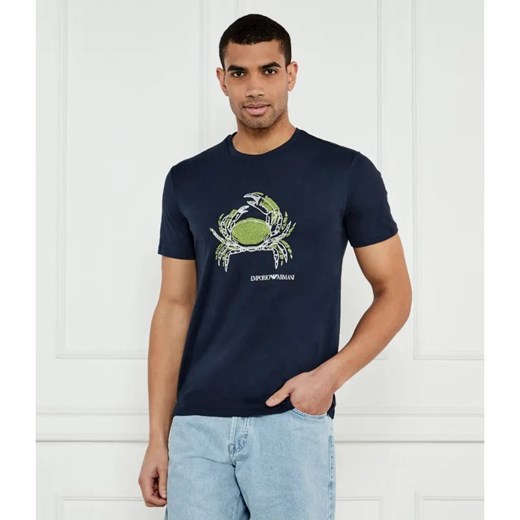 Emporio Armani T-shirt | Regular Fit ze sklepu Gomez Fashion Store w kategorii T-shirty męskie - zdjęcie 184342449