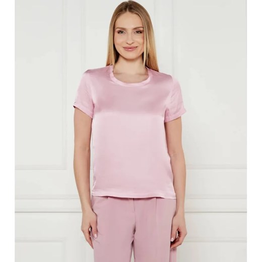 Liu Jo Satynowa bluzka | Regular Fit ze sklepu Gomez Fashion Store w kategorii Bluzki damskie - zdjęcie 184342486