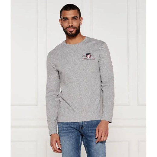 Gant Longsleeve MEDIUM ARCHIVE SHIELD | Regular Fit ze sklepu Gomez Fashion Store w kategorii T-shirty męskie - zdjęcie 184342488