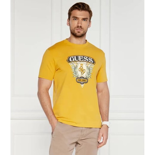 GUESS T-shirt | Regular Fit ze sklepu Gomez Fashion Store w kategorii T-shirty męskie - zdjęcie 184342489