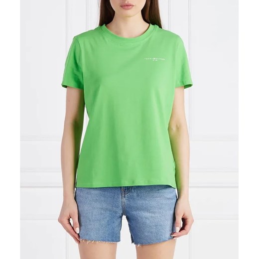 Tommy Hilfiger T-shirt 1985 REG | Regular Fit ze sklepu Gomez Fashion Store w kategorii Bluzki damskie - zdjęcie 184342497