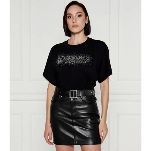 Pinko T-shirt | Loose fit ze sklepu Gomez Fashion Store w kategorii Bluzki damskie - zdjęcie 184342508