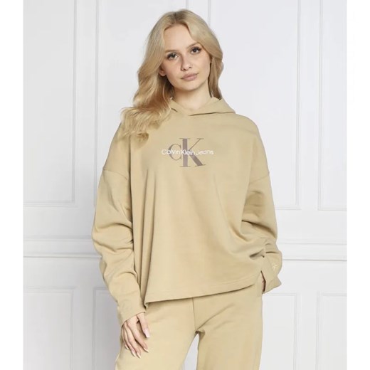 Calvin Klein Jeans Bluza ARCHIVAL MONOLOGO | Oversize fit ze sklepu Gomez Fashion Store w kategorii Bluzy damskie - zdjęcie 184342528