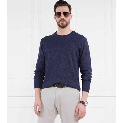 Joop! Sweter Mendor | Regular Fit | z dodatkiem lnu ze sklepu Gomez Fashion Store w kategorii Swetry męskie - zdjęcie 184342536