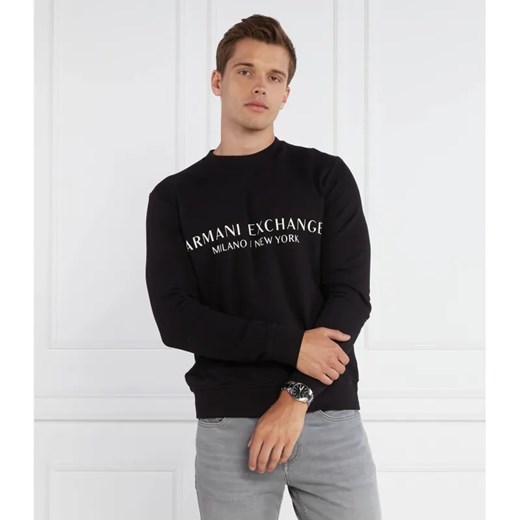 Armani Exchange Bluza | Regular Fit ze sklepu Gomez Fashion Store w kategorii Bluzy męskie - zdjęcie 184342538