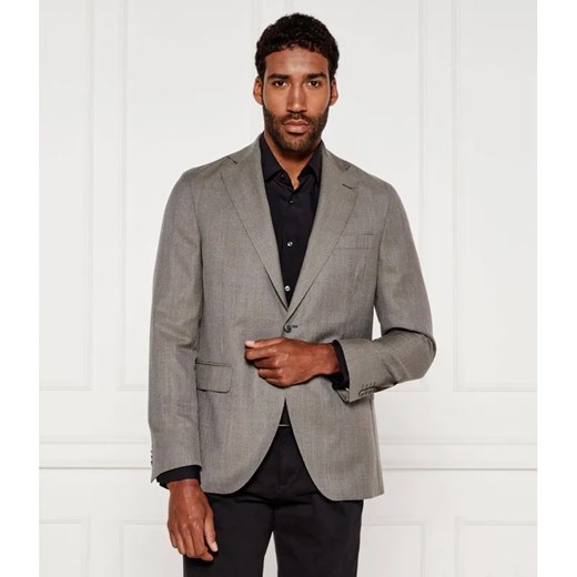 Oscar Jacobson Wełniana marynarka Fogerty | Regular Fit ze sklepu Gomez Fashion Store w kategorii Marynarki męskie - zdjęcie 184342585