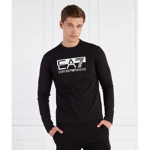 EA7 Longsleeve | Regular Fit ze sklepu Gomez Fashion Store w kategorii T-shirty męskie - zdjęcie 184342596