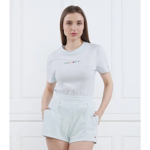Tommy Jeans T-shirt | Regular Fit ze sklepu Gomez Fashion Store w kategorii Bluzki damskie - zdjęcie 184342619