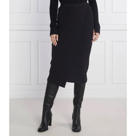 Calvin Klein Spódnica | z dodatkiem wełny ze sklepu Gomez Fashion Store w kategorii Spódnice - zdjęcie 184342626