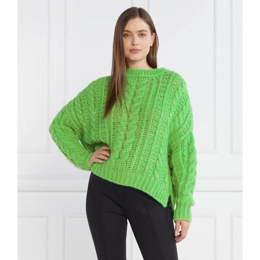 Marc Cain Sweter | Regular Fit | z dodatkiem wełny ze sklepu Gomez Fashion Store w kategorii Swetry damskie - zdjęcie 184342635