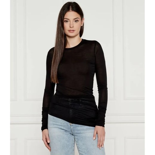 MAX&Co. Bluzka ORIONE | Slim Fit | z dodatkiem wełny ze sklepu Gomez Fashion Store w kategorii Bluzki damskie - zdjęcie 184342705