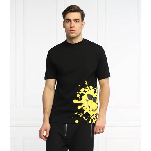 Karl Lagerfeld T-shirt KARL LAGERFELD X SMILEY | Regular Fit ze sklepu Gomez Fashion Store w kategorii T-shirty męskie - zdjęcie 184342716