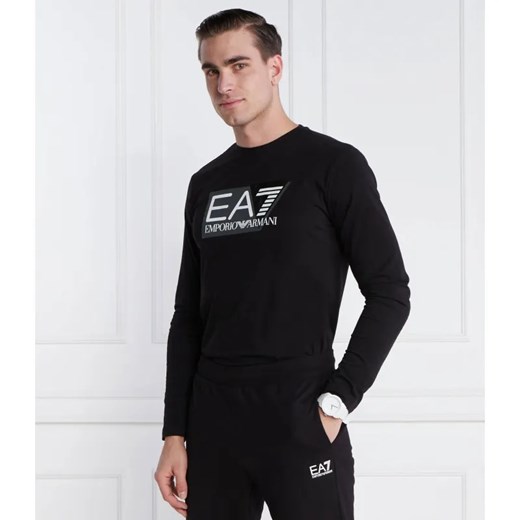 EA7 Longsleeve | Regular Fit ze sklepu Gomez Fashion Store w kategorii T-shirty męskie - zdjęcie 184342739