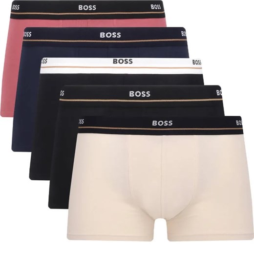 BOSS BLACK Bokserki 5-pack trunk-5p-essential ze sklepu Gomez Fashion Store w kategorii Majtki męskie - zdjęcie 184342845
