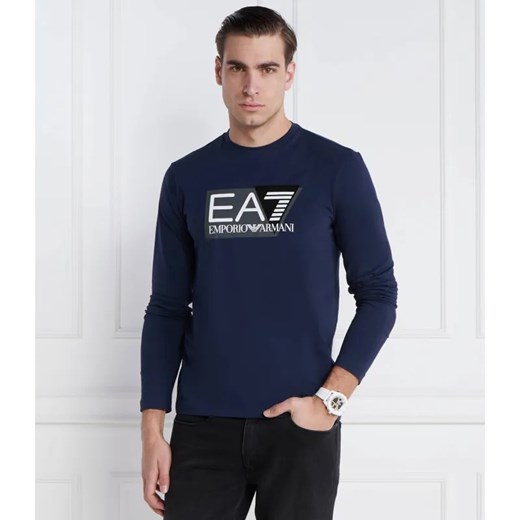 EA7 Longsleeve | Regular Fit ze sklepu Gomez Fashion Store w kategorii T-shirty męskie - zdjęcie 184342965