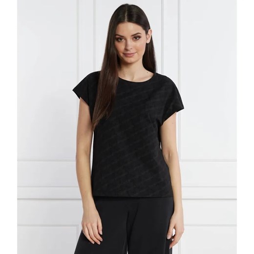 EA7 T-shirt | Regular Fit ze sklepu Gomez Fashion Store w kategorii Bluzki damskie - zdjęcie 184342986