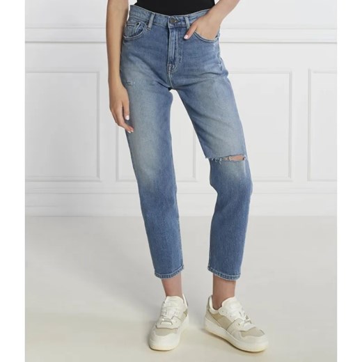 Tommy Jeans Jeansy IZZIE | Straight fit | high rise ze sklepu Gomez Fashion Store w kategorii Jeansy damskie - zdjęcie 184343016
