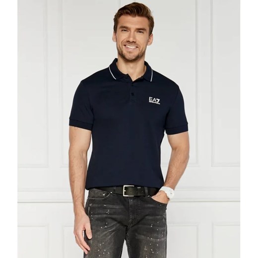 EA7 Polo | Slim Fit ze sklepu Gomez Fashion Store w kategorii T-shirty męskie - zdjęcie 184343028