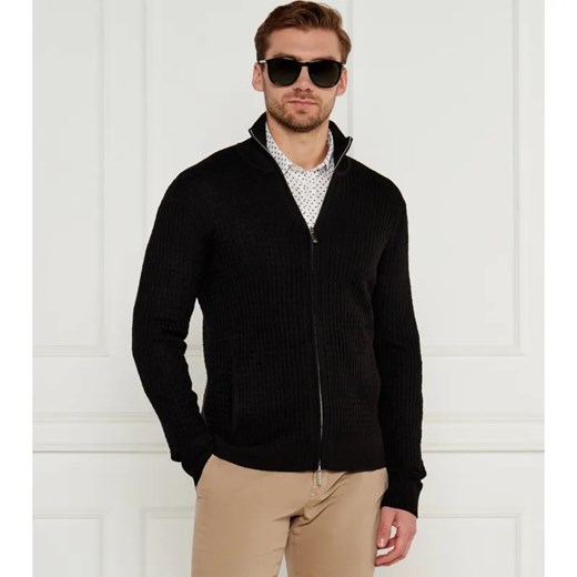 Emporio Armani Kardigan | Regular Fit | z dodatkiem wełny Emporio Armani XL okazyjna cena Gomez Fashion Store