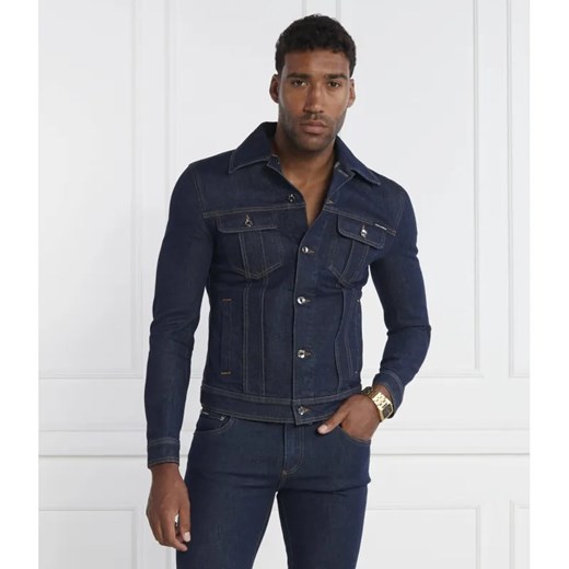 Dolce & Gabbana Kurtka jeansowa | Regular Fit ze sklepu Gomez Fashion Store w kategorii Kurtki męskie - zdjęcie 184343188