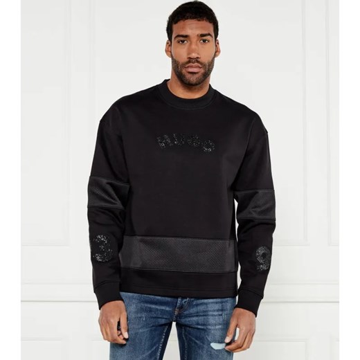 HUGO Bluza Dacavec | Regular Fit ze sklepu Gomez Fashion Store w kategorii Bluzy męskie - zdjęcie 184343199