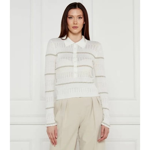 Pinko Bluzka JANNU | z dodatkiem jedwabiu ze sklepu Gomez Fashion Store w kategorii Bluzki damskie - zdjęcie 184343237