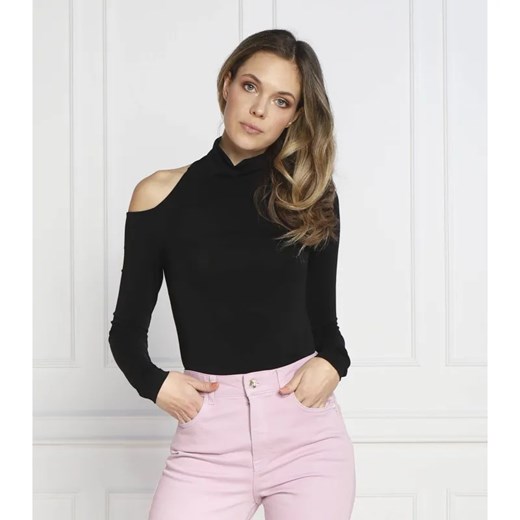 Patrizia Pepe Bluzka | Slim Fit ze sklepu Gomez Fashion Store w kategorii Bluzki damskie - zdjęcie 184343247
