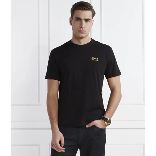EA7 T-shirt | Regular Fit ze sklepu Gomez Fashion Store w kategorii T-shirty męskie - zdjęcie 184343277