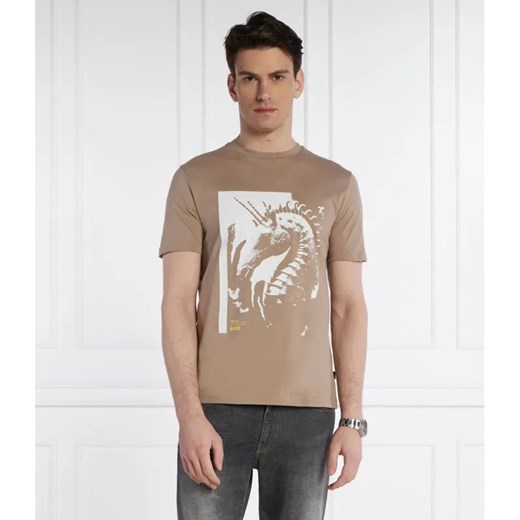 BOSS ORANGE T-shirt Te_Sea_horse | Regular Fit ze sklepu Gomez Fashion Store w kategorii T-shirty męskie - zdjęcie 184343306