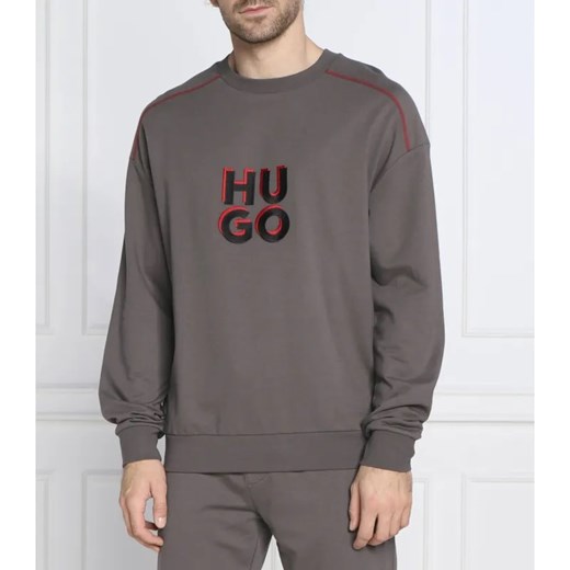 Hugo Bodywear Bluza Monologo | Regular Fit ze sklepu Gomez Fashion Store w kategorii Bluzy męskie - zdjęcie 184343386