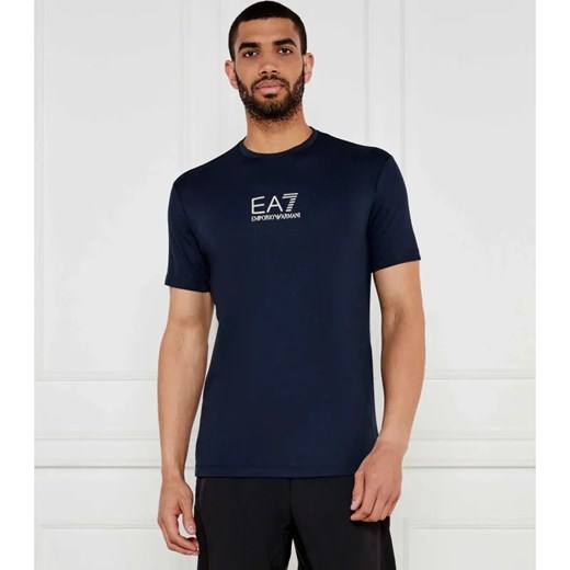 EA7 T-shirt | Slim Fit ze sklepu Gomez Fashion Store w kategorii T-shirty męskie - zdjęcie 184343398