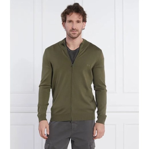 BOSS BLACK Wełniany sweter Albany | Slim Fit ze sklepu Gomez Fashion Store w kategorii Swetry męskie - zdjęcie 184343478