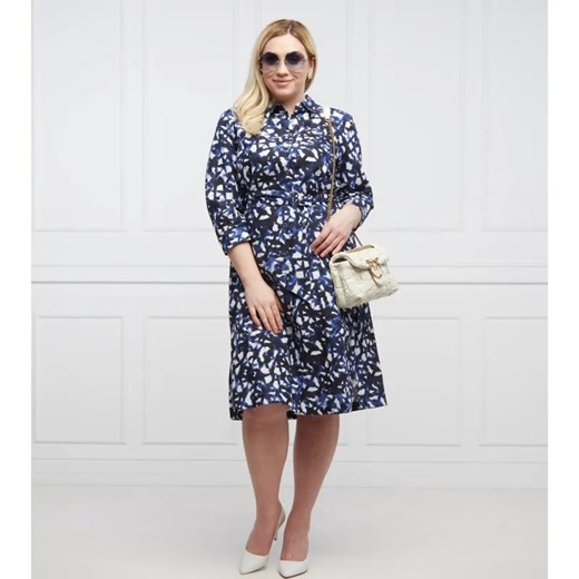 Persona by Marina Rinaldi Sukienka DOC Plus size | z dodatkiem lnu ze sklepu Gomez Fashion Store w kategorii Sukienki - zdjęcie 184343496