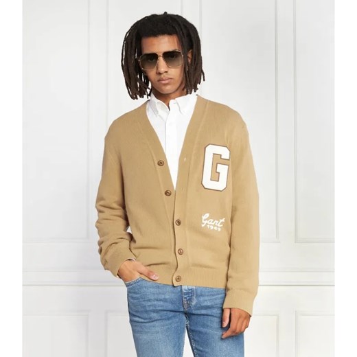 Gant Kardigan | Relaxed fit ze sklepu Gomez Fashion Store w kategorii Swetry męskie - zdjęcie 184343505