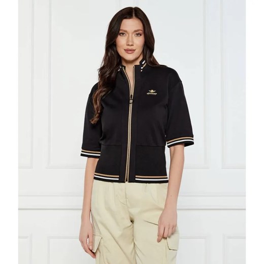 Aeronautica Militare Bluza | Regular Fit ze sklepu Gomez Fashion Store w kategorii Bluzy damskie - zdjęcie 184343545