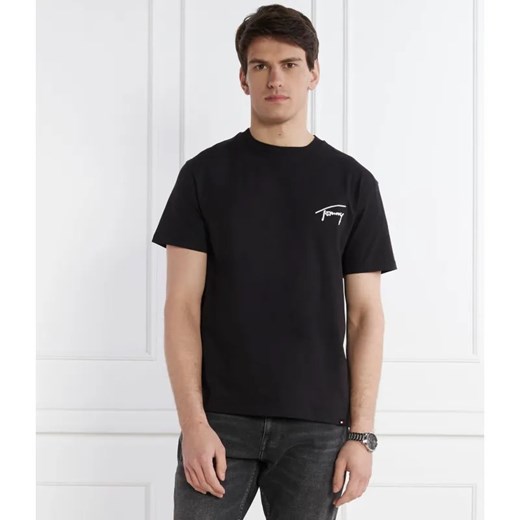 Tommy Jeans T-shirt SIGNATURE | Regular Fit ze sklepu Gomez Fashion Store w kategorii T-shirty męskie - zdjęcie 184343556