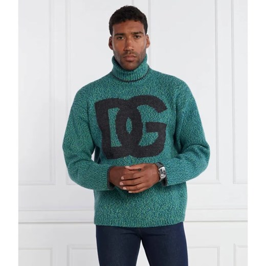 Dolce & Gabbana Wełniany golf | Regular Fit ze sklepu Gomez Fashion Store w kategorii Swetry męskie - zdjęcie 184343608