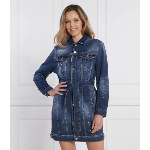 Dsquared2 Sukienka | denim ze sklepu Gomez Fashion Store w kategorii Sukienki - zdjęcie 184343765