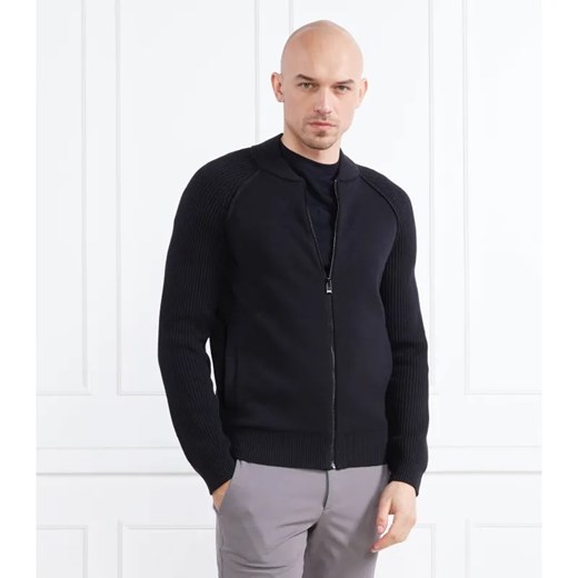 BOSS BLACK Sweter Grissino | Regular Fit | z dodatkiem wełny ze sklepu Gomez Fashion Store w kategorii Swetry męskie - zdjęcie 184343768