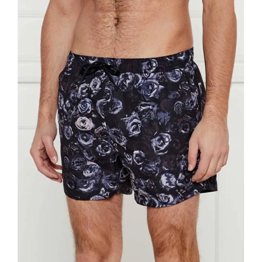Hugo Bodywear Szorty kąpielowe ROZE | Regular Fit ze sklepu Gomez Fashion Store w kategorii Kąpielówki - zdjęcie 184343817