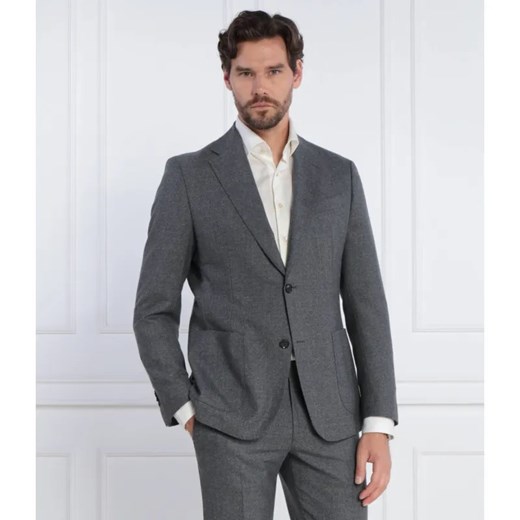 Windsor Wełniana marynarka | Slim Fit ze sklepu Gomez Fashion Store w kategorii Marynarki męskie - zdjęcie 184343846