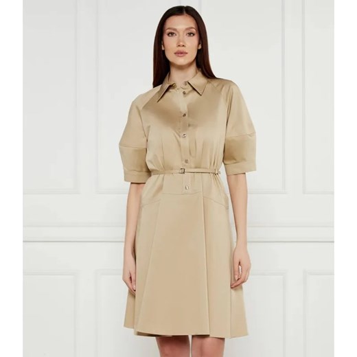 BOSS BLACK Sukienka z paskiem Delaurena ze sklepu Gomez Fashion Store w kategorii Sukienki - zdjęcie 184343857